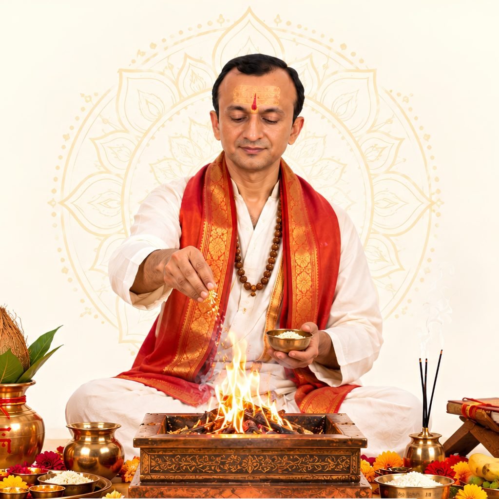 Shastri Shree Ashishbhai Pooja Vidhi astrologer in Ahmedabad