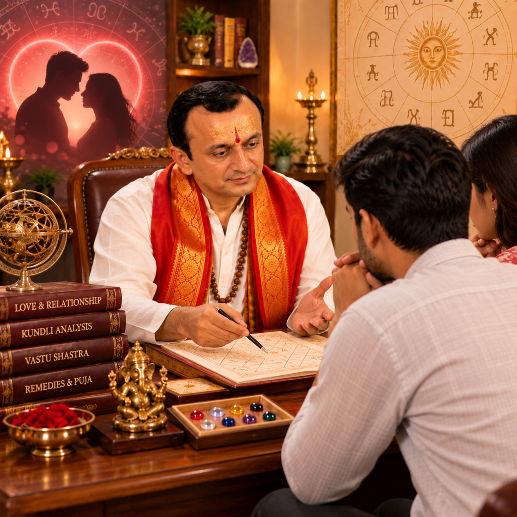 - Shastri Shree Ashishbhai Love Problem consultation